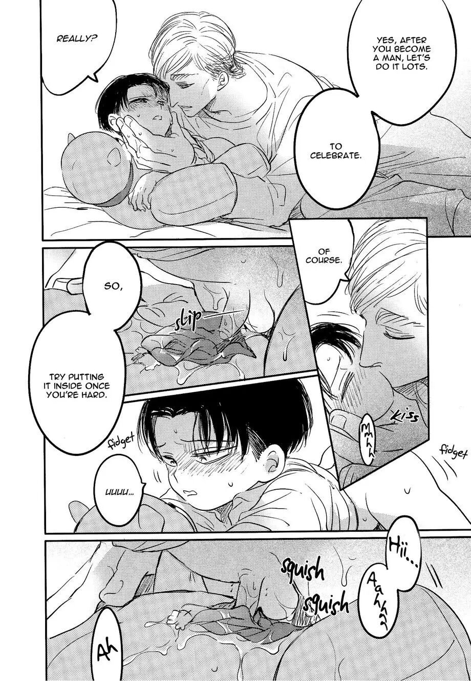 Congratulations, Levi-kun [yaoi] Chapter 1000 Page 14